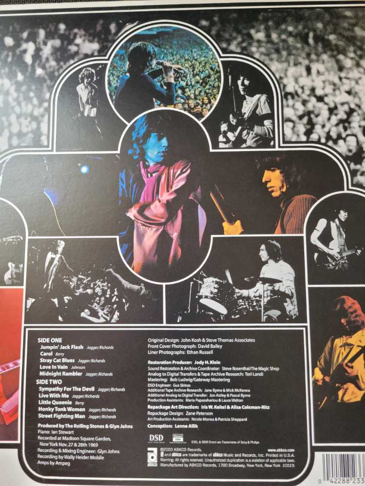 The Rolling Stones Get Yer Ya-ya’s Out! Import  vinyl figure collectible [Barcode 042288233312] - Main Image 2