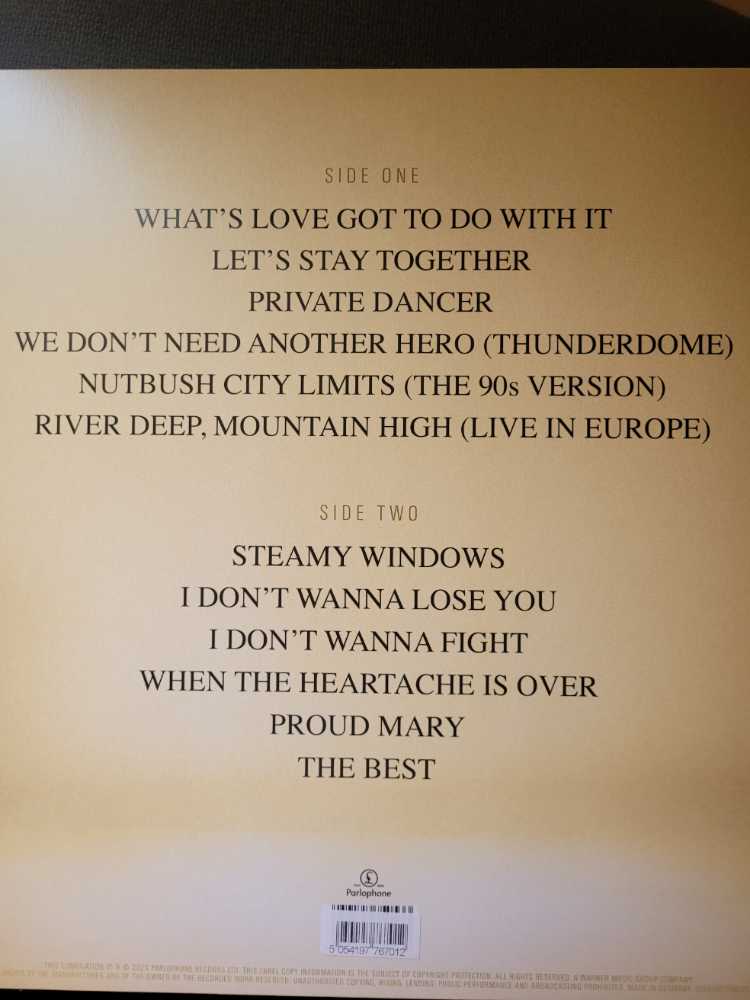 Tina Turner - Queen Of Rock ’n’ Roll Lp  vinyl figure collectible [Barcode 5054197750533] - Main Image 2