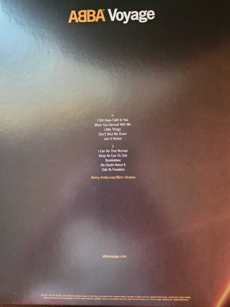 ABBA - Voyagelp  vinyl figure collectible [Barcode 602438614813] - Main Image 2