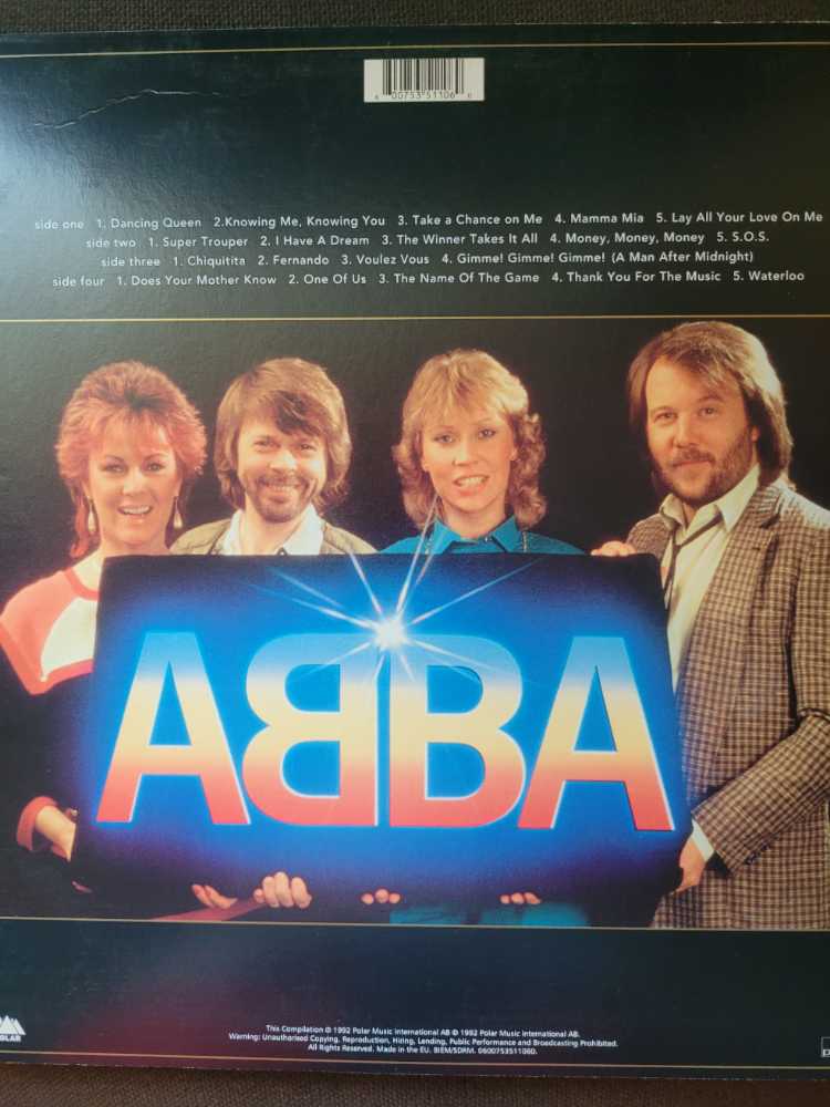 ABBA - Gold Greatest Hits  vinyl figure collectible [Barcode 600753511060] - Main Image 2