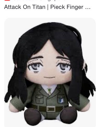 Pieck Plush  vinyl figure collectible - Main Image 2