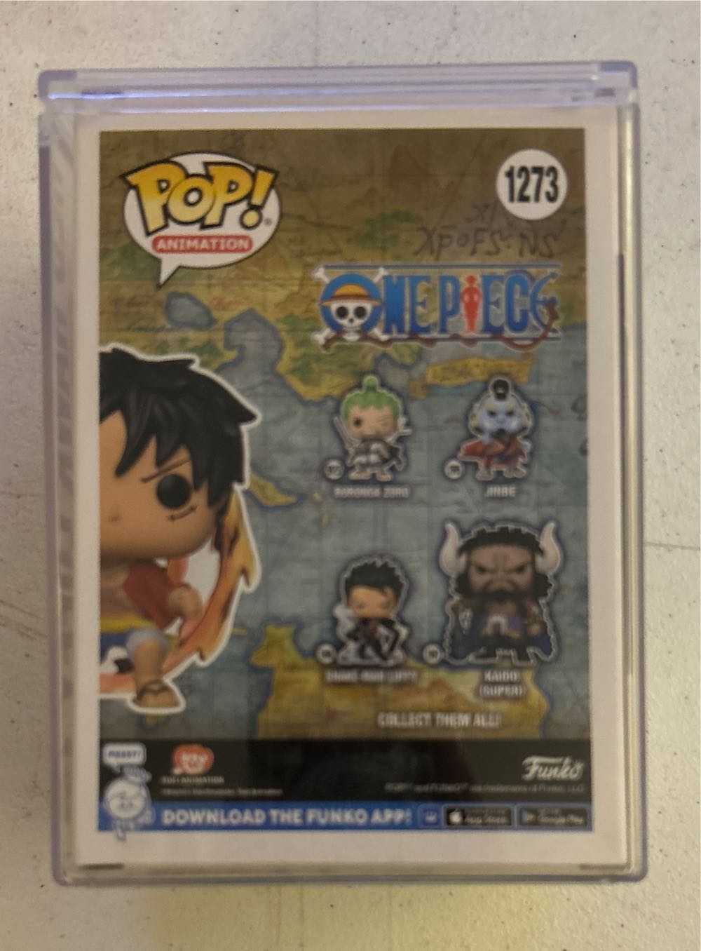 Red Hawk Luffy (Funko Exclusive, Glow, Chase) - One Piece vinyl figure collectible [Barcode 889698627016] - Main Image 3