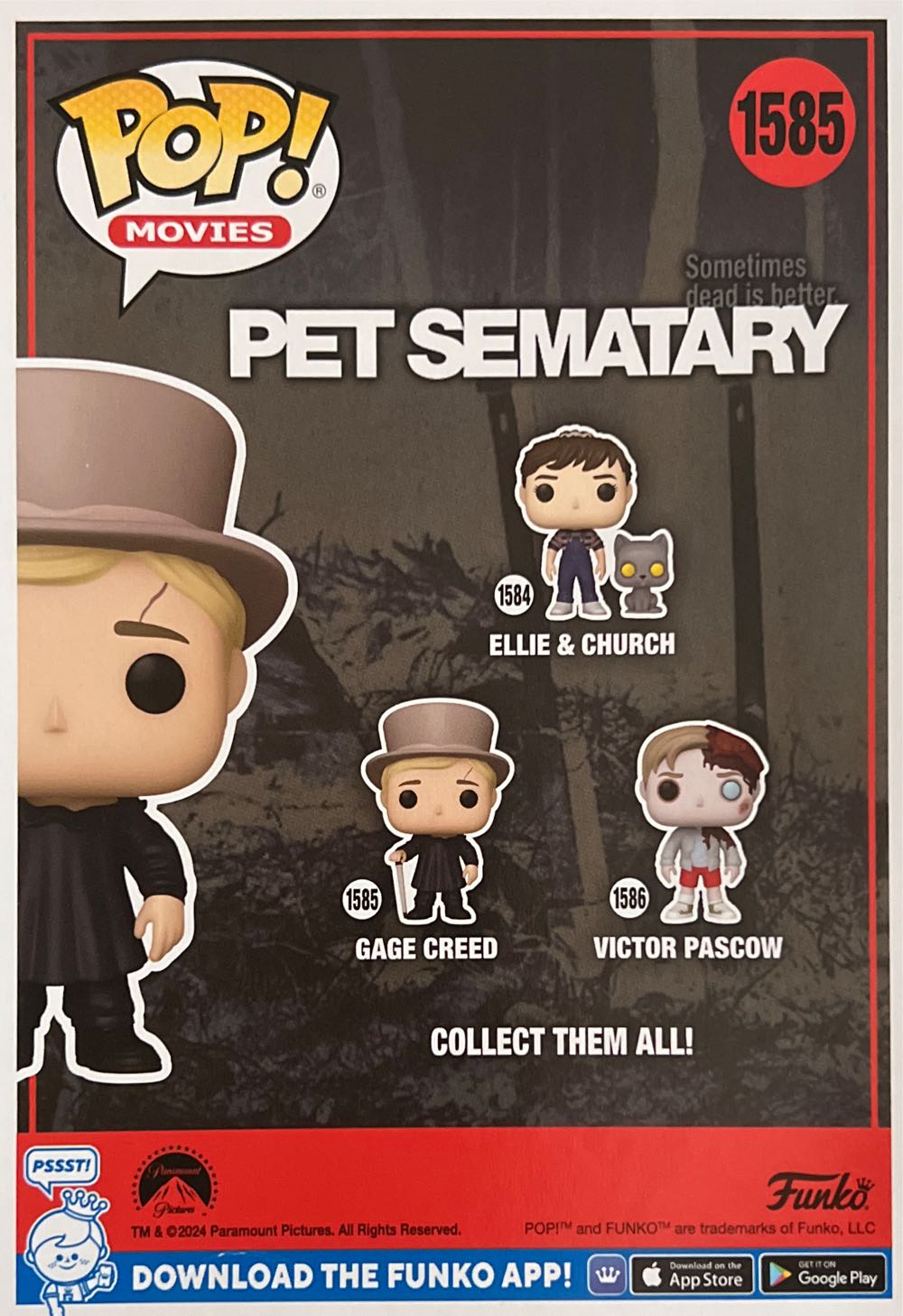 Gage Creed  vinyl figure collectible [Barcode 889698807128] - Main Image 2