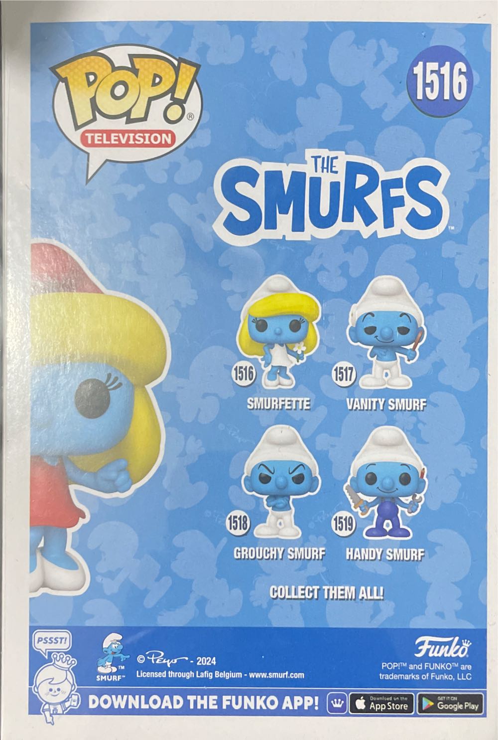 SMURFETTE (CHASE) - The Smurfs vinyl figure collectible [Barcode 889698792592] - Main Image 3