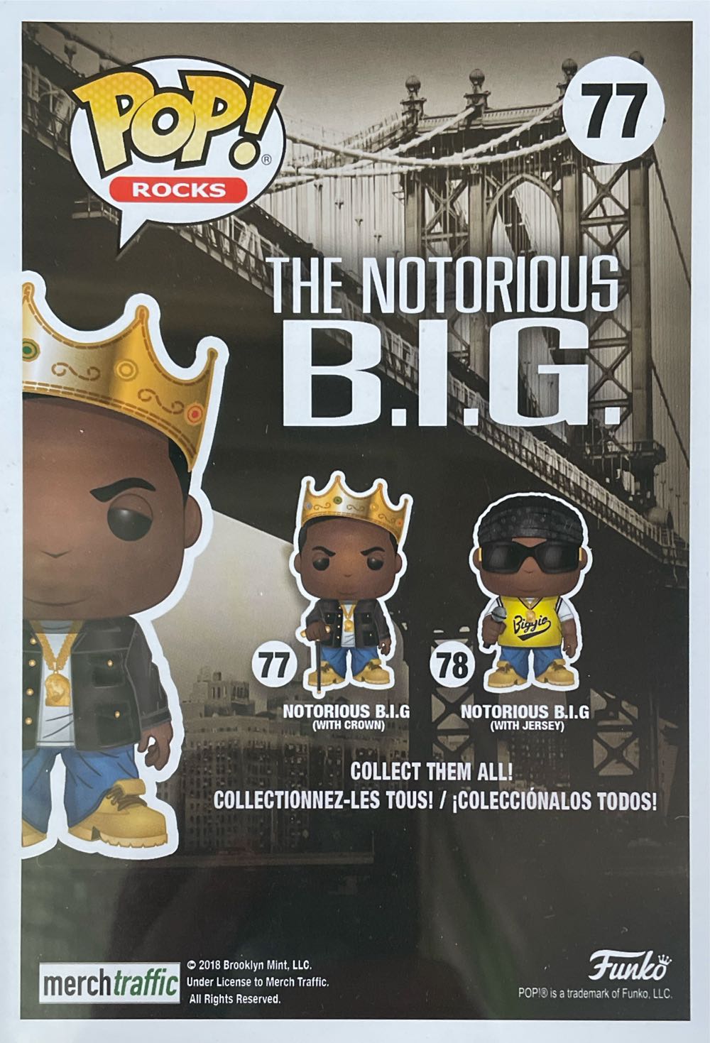 The Notorious B.I.G - Notorious B.I.G. vinyl figure collectible [Barcode 889698315500] - Main Image 3