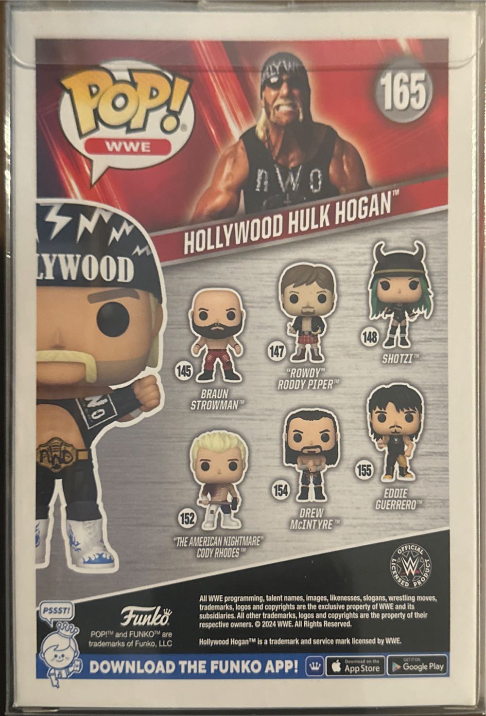 Hollywood Hulk Hogan  - WWE vinyl figure collectible [Barcode 889698818438] - Main Image 2