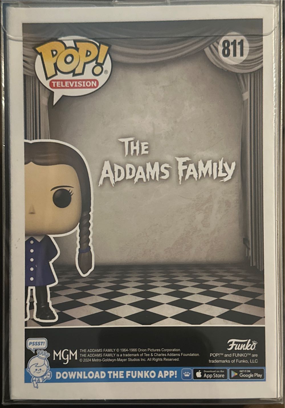 Wednesday Addams  vinyl figure collectible [Barcode 889698823890] - Main Image 2