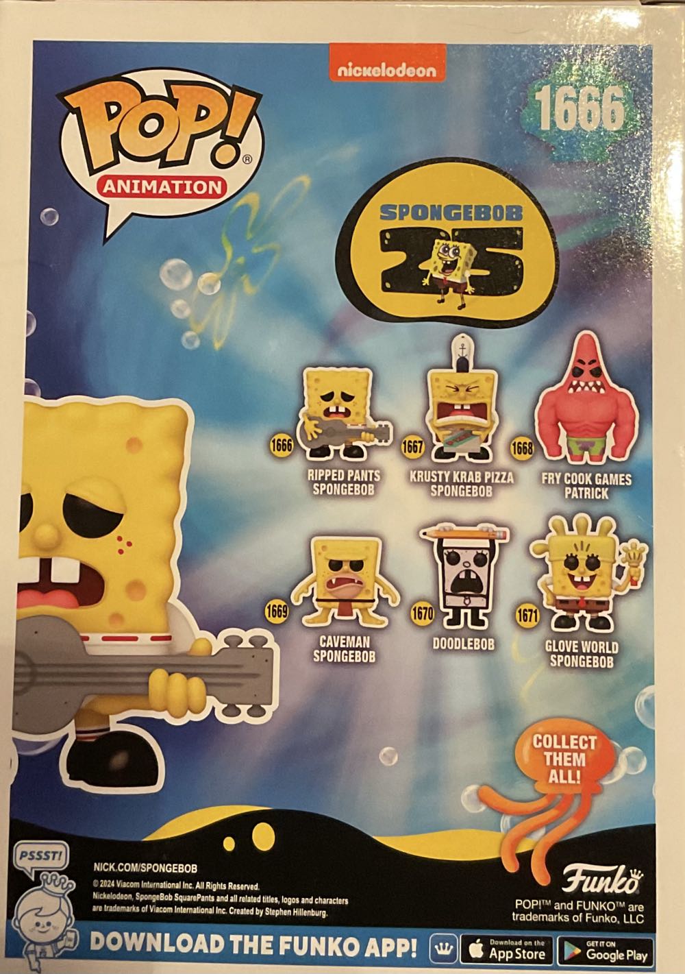 Ripped Pants Spongebob - SpongeBob SquarePants vinyl figure collectible [Barcode 889698757355] - Main Image 4