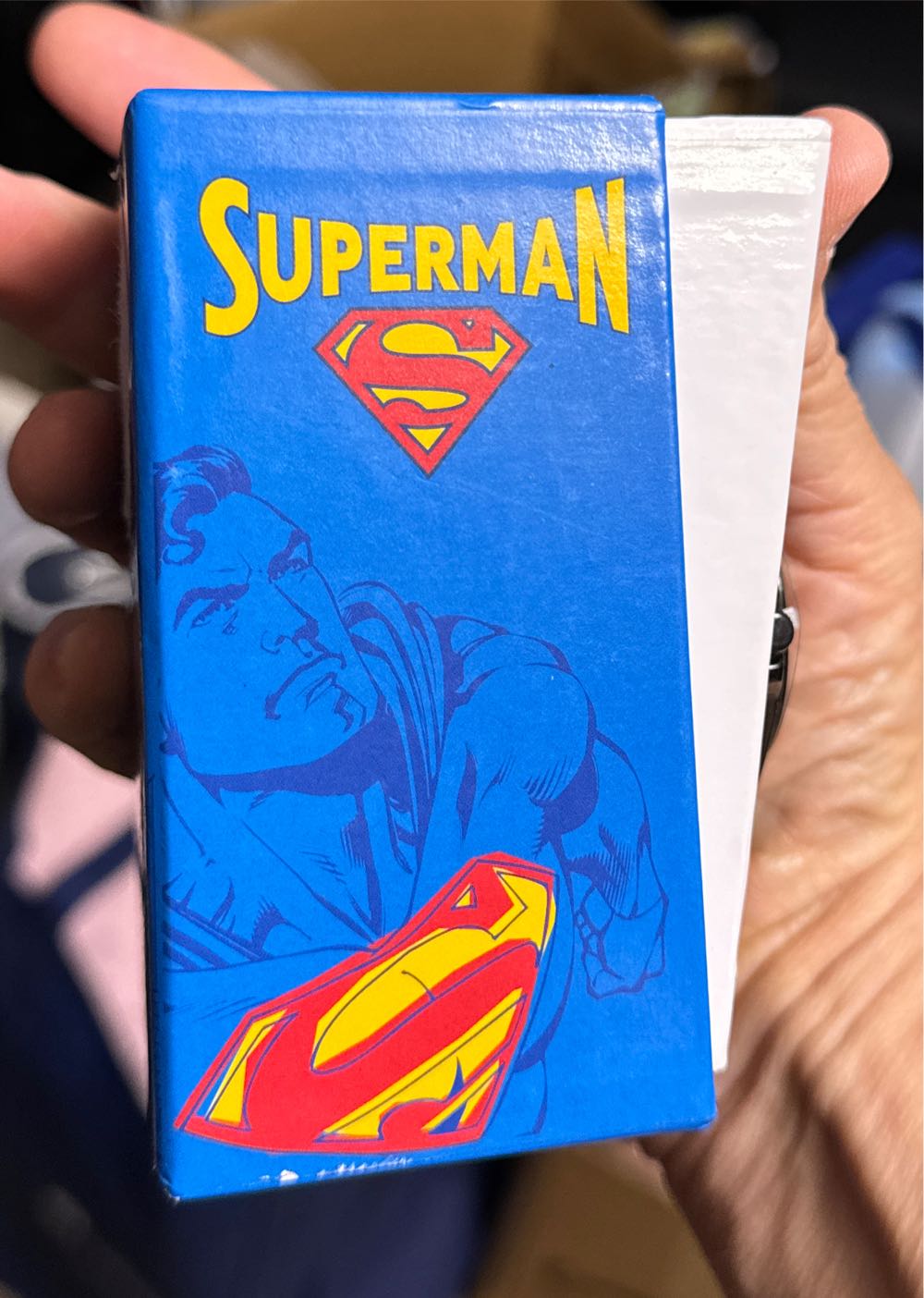 Superman Accutime watch  vinyl figure collectible - Main Image 2