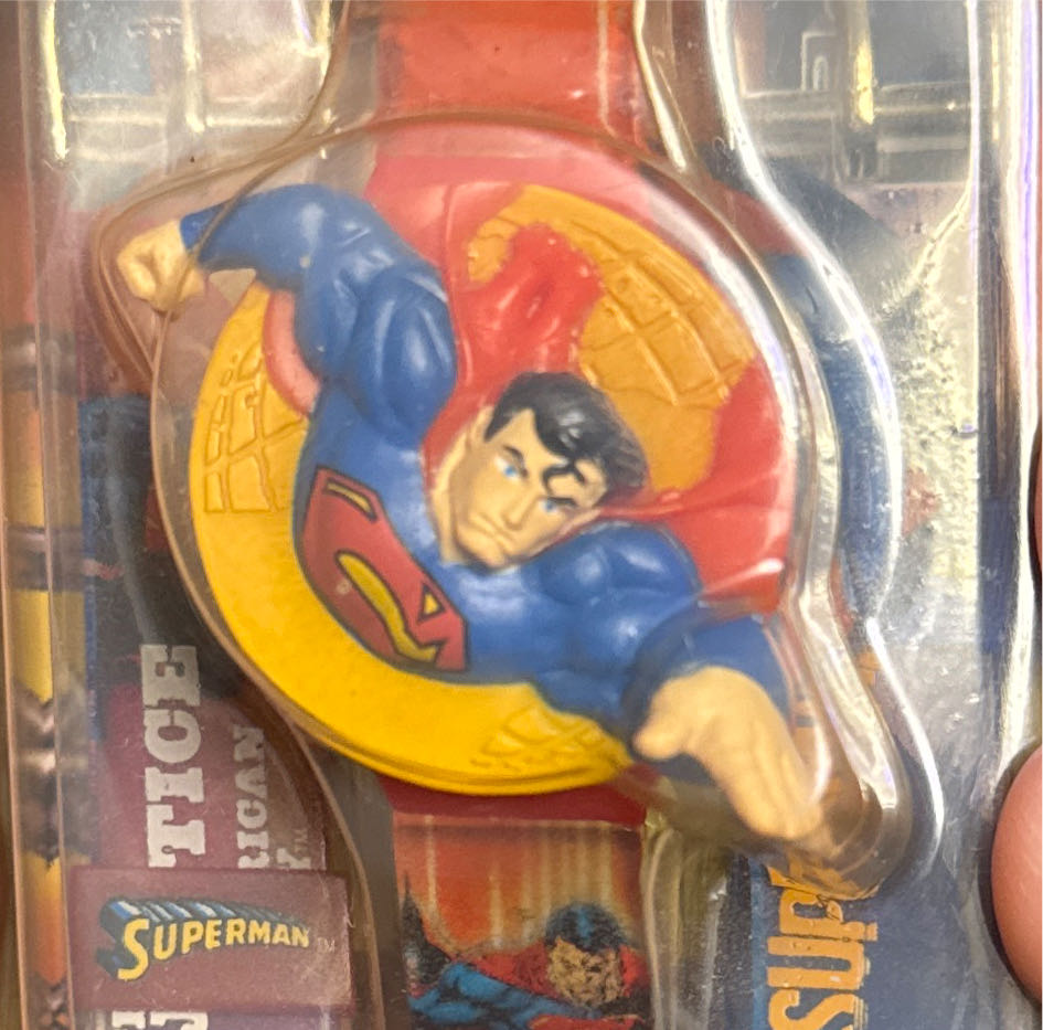 Superman digital watch for kids  vinyl figure collectible - Main Image 2