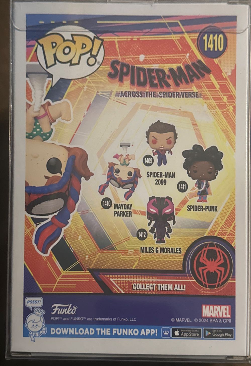 Spider-Man Across The Spiderverse (Mayday Parker) - Spider-Man vinyl figure collectible - Main Image 2