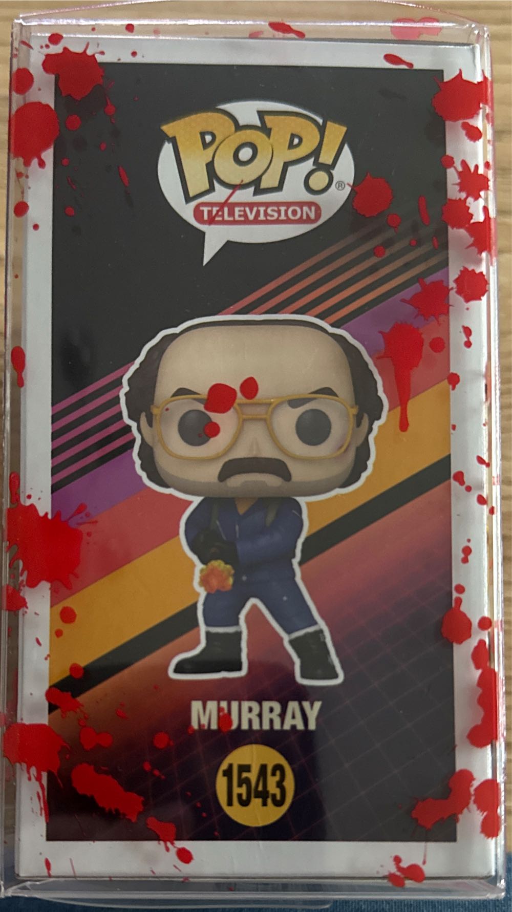 Murray With Flamethrower - Stranger Things vinyl figure collectible [Barcode 889698744188] - Main Image 3