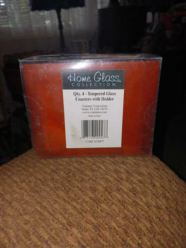 Coca-Cola Coasters Coke Script - Coca-Cola vinyl figure collectible - Main Image 2