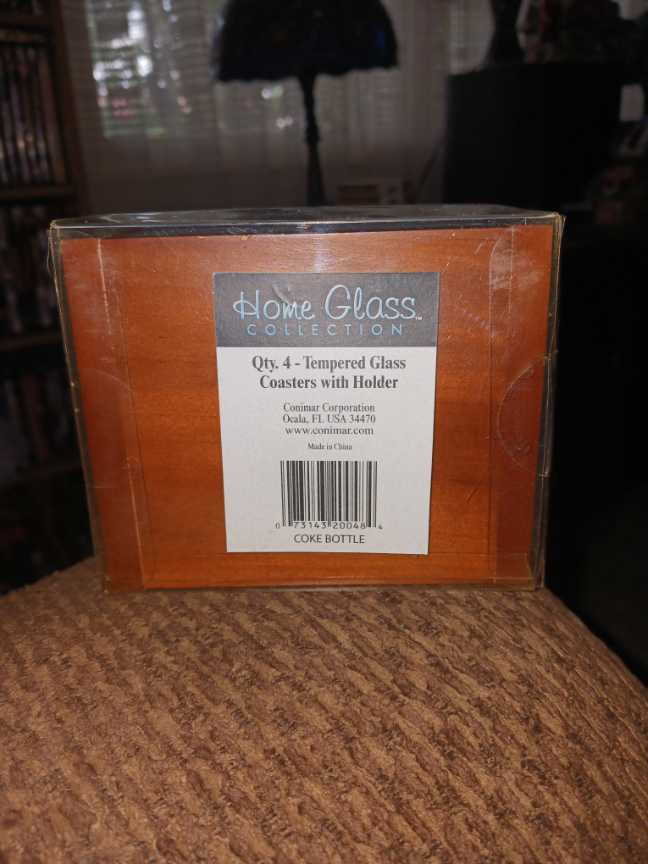 Coca-Cola Coasters Coke Bottle #4 Set - Coca-Cola vinyl figure collectible - Main Image 2