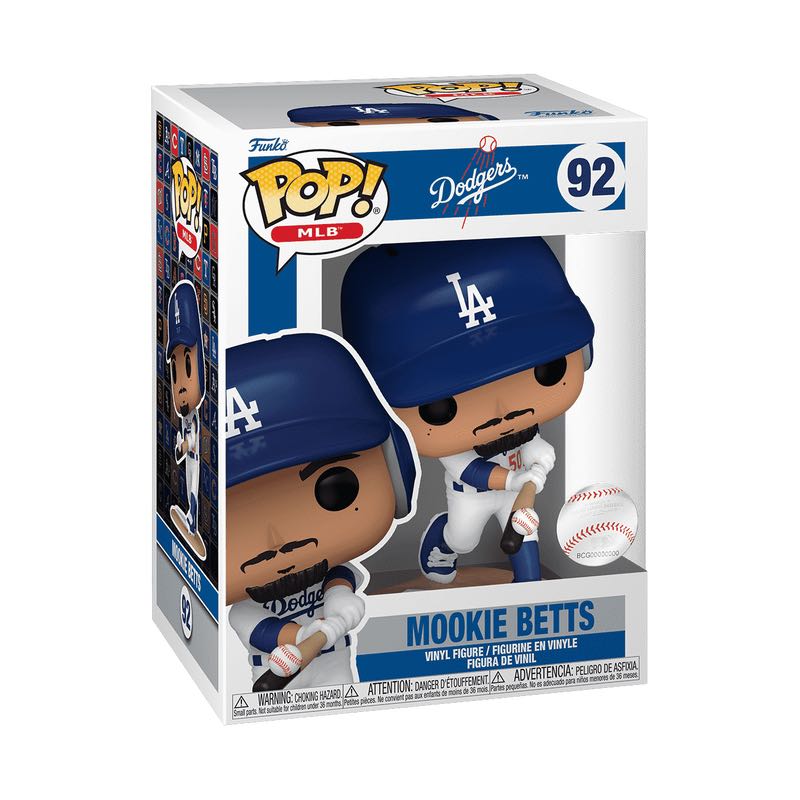 Mookie Betts (Hitting) - MLB vinyl figure collectible [Barcode 889698750851] - Main Image 2