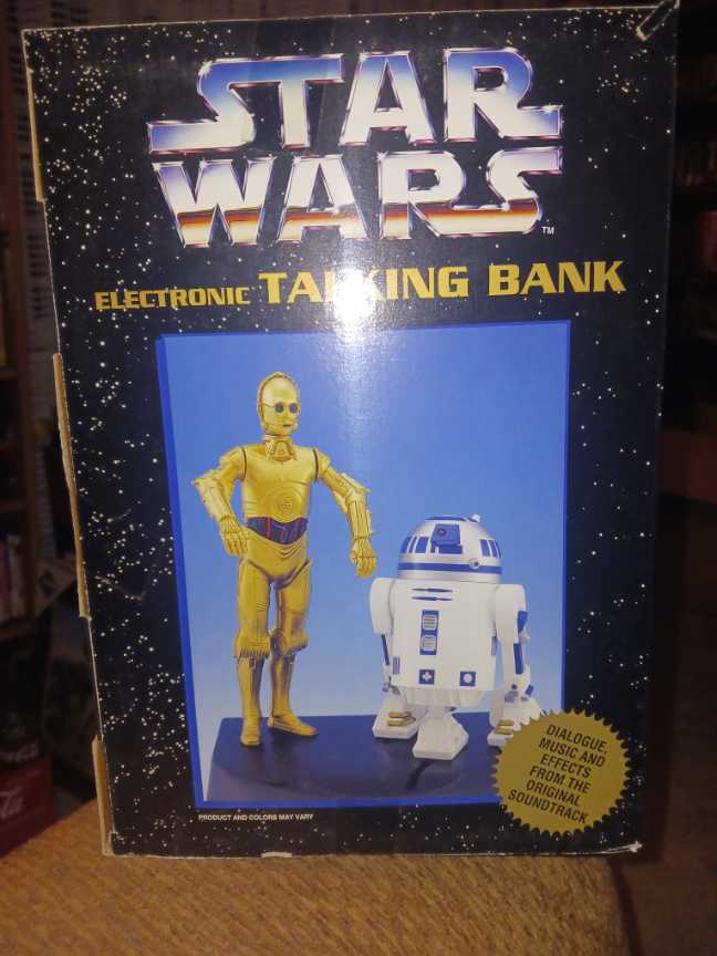 Star Wars Coin Bank C-3PO & R2-D2 Electronic Talking Bank 1995 - Star Wars vinyl figure collectible - Main Image 2
