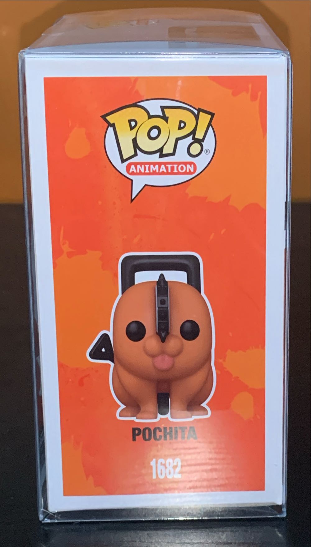 Pochita Pop! 1682  vinyl figure collectible [Barcode 889698803229] - Main Image 4