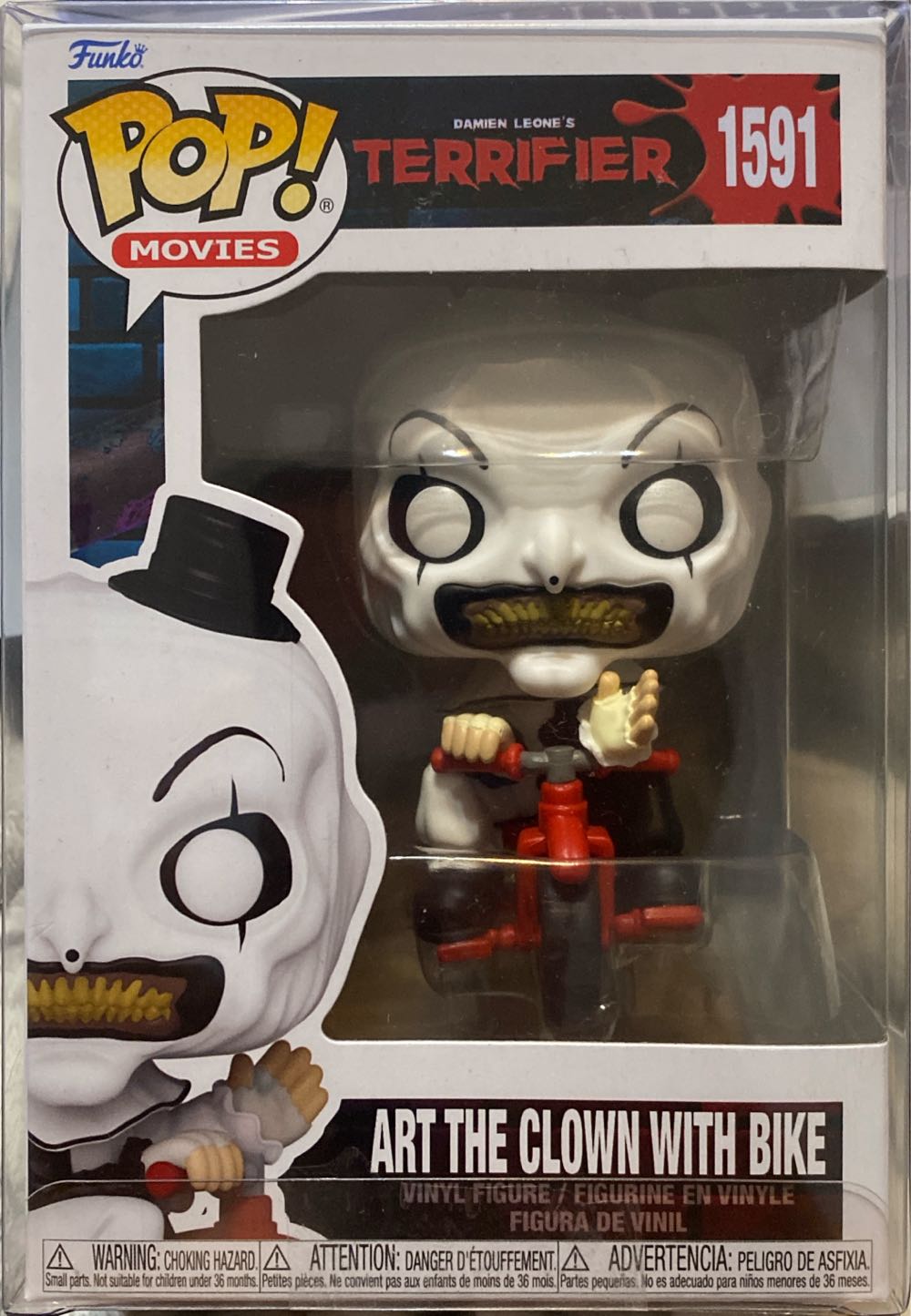 Art The Clown <Bike>  vinyl figure collectible [Barcode 889698807067] - Main Image 2