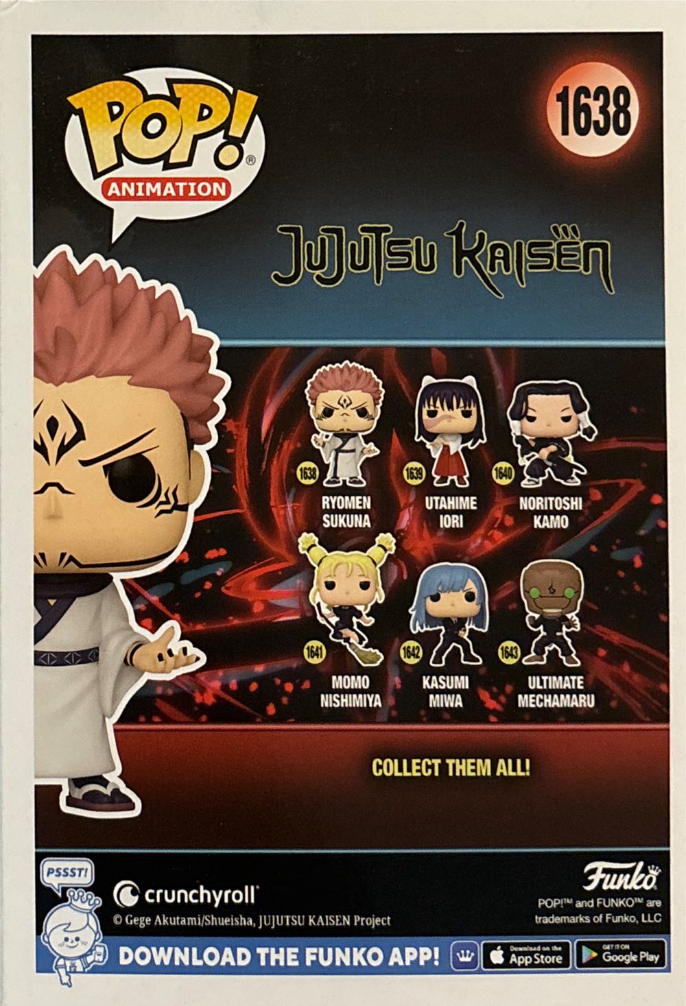 Ryomen Sukuna - Funko vinyl figure collectible [Barcode 889698802826] - Main Image 3