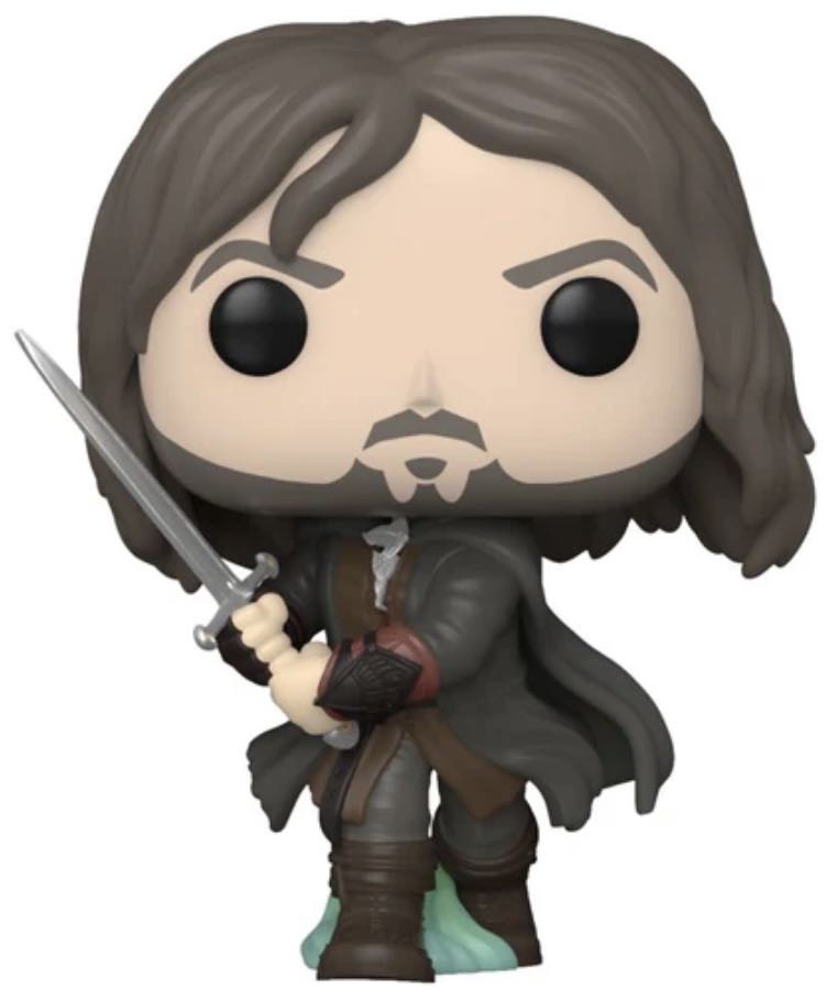 #1444 Movies: Lord Of The Rings: Aragorn - The Lord of the Rings vinyl figure collectible [Barcode 889698747042] - Main Image 2