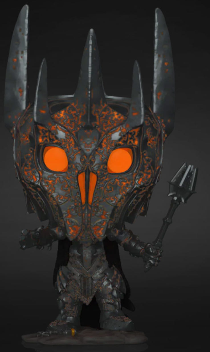 HdR: Sauron - The Lord of the Rings vinyl figure collectible [Barcode 889698788502] - Main Image 3