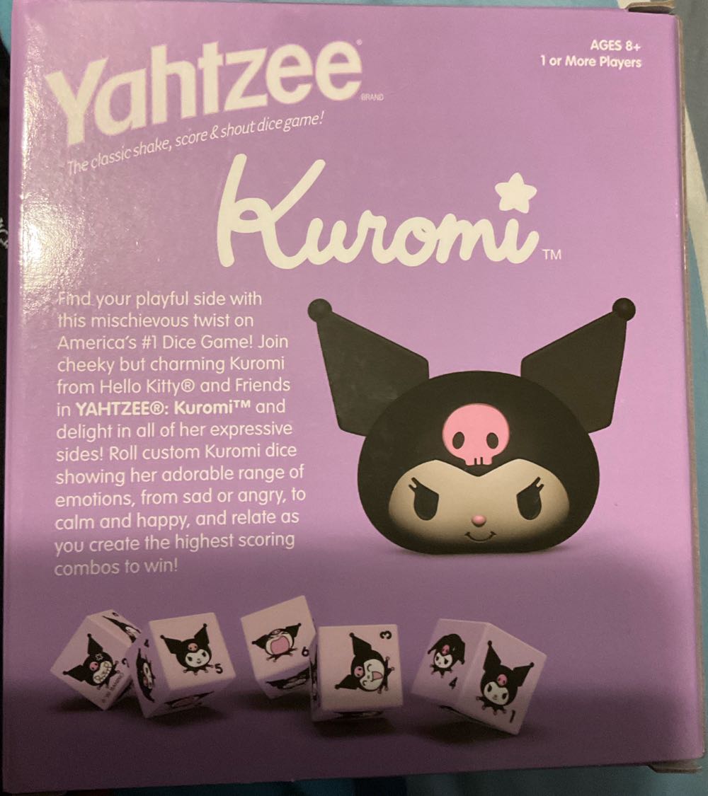 Kuromi Yahtzee - Hello Kitty vinyl figure collectible - Main Image 2