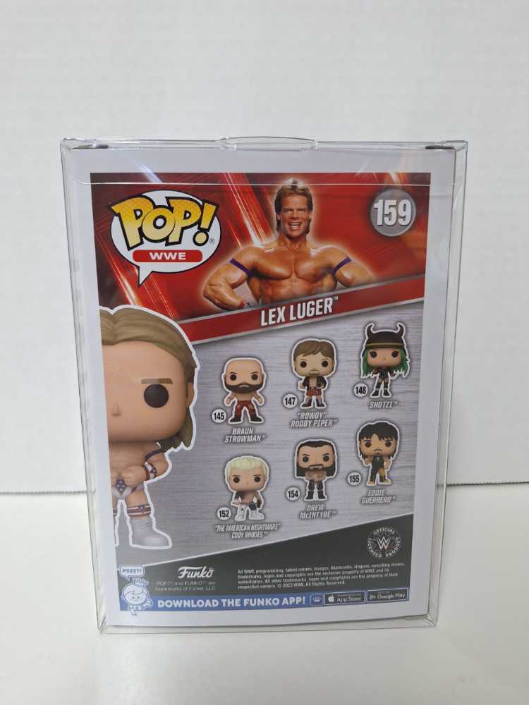 Lex Luger JSA Signed - WWE vinyl figure collectible [Barcode 889698796217] - Main Image 2