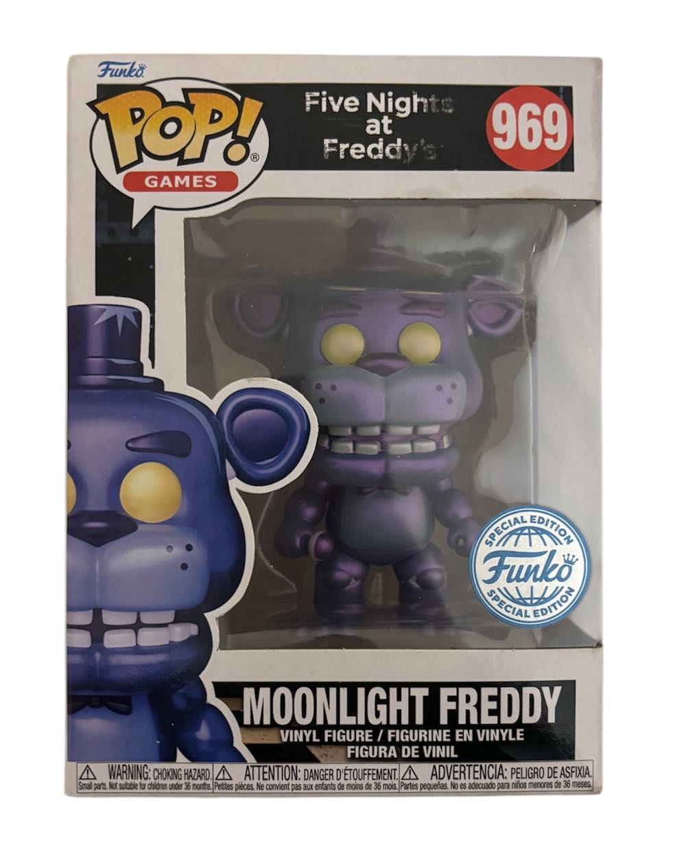 Funko Pop! Games Five Nights At Freddy’s: Moonlight Freddy (Special Edition) # 969 - Five Nights at Freddy’s vinyl figure collectible [Barcode 889698821230] - Main Image 2