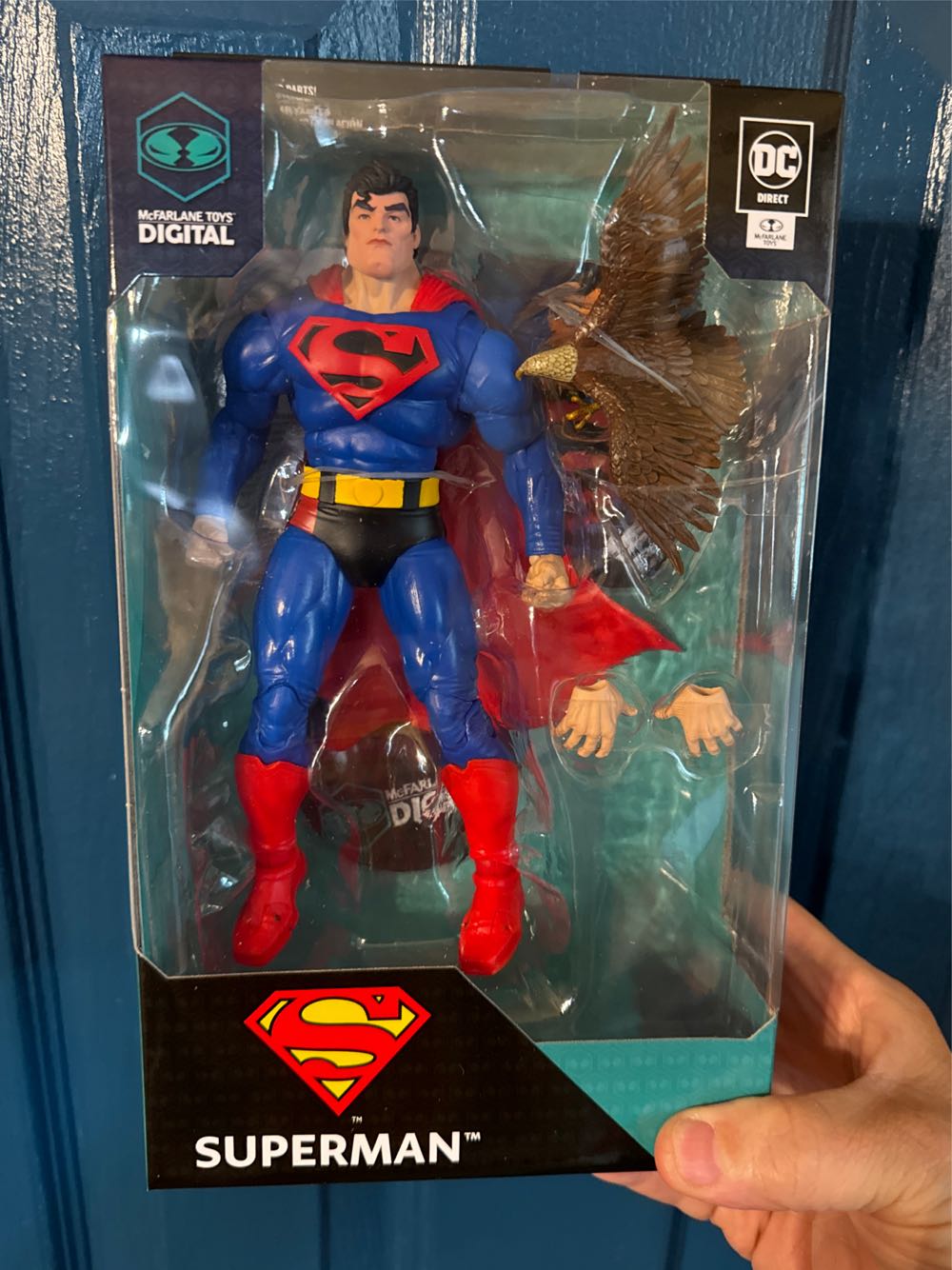 Mcfarlane Toys Dc Direct Superman Our Worlds At War 7in Action Figure Digital Collectible  vinyl figure collectible [Barcode 787926171730] - Main Image 2