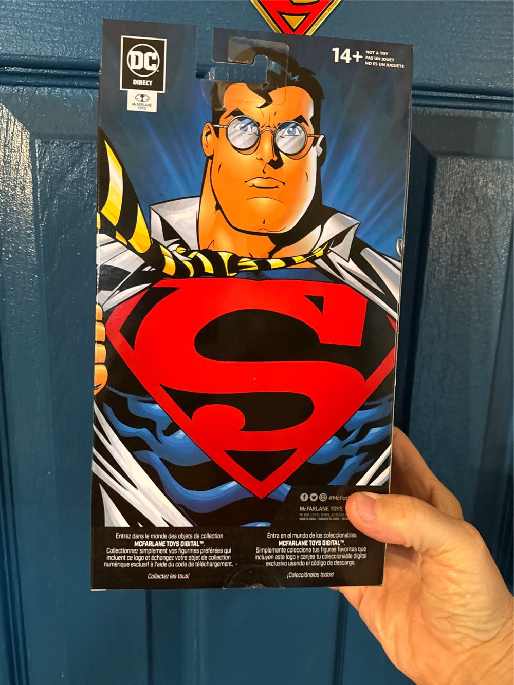 Mcfarlane Toys Dc Direct Superman Our Worlds At War 7in Action Figure Digital Collectible  vinyl figure collectible [Barcode 787926171730] - Main Image 3