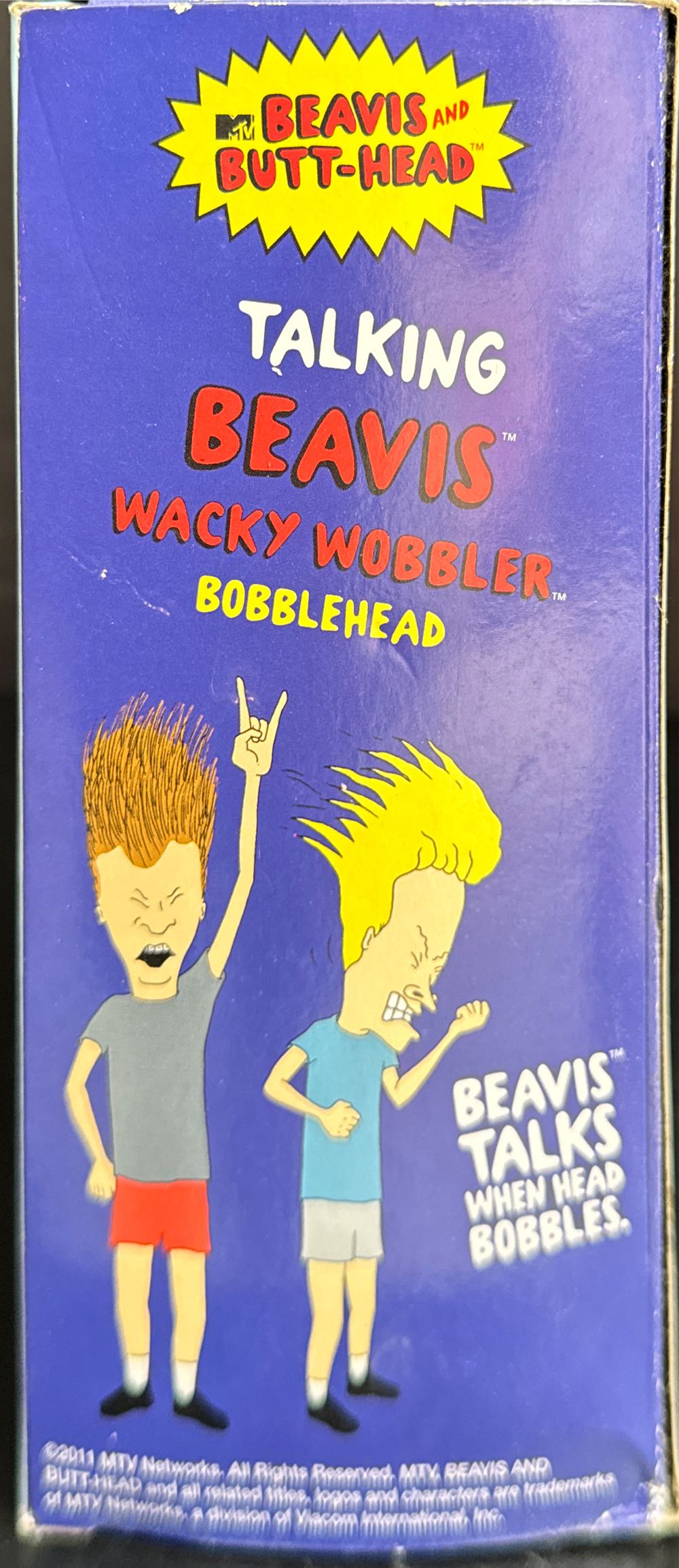 Beavis Talking Wacky Wobbler - Beavis and Butt-Head vinyl figure collectible [Barcode 830395022352] - Main Image 2