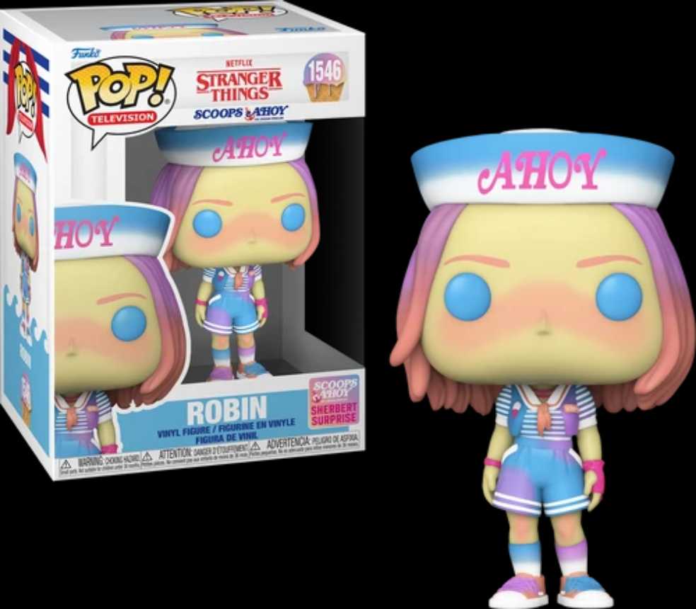 Robin - Stranger Things vinyl figure collectible [Barcode 889698799973] - Main Image 2