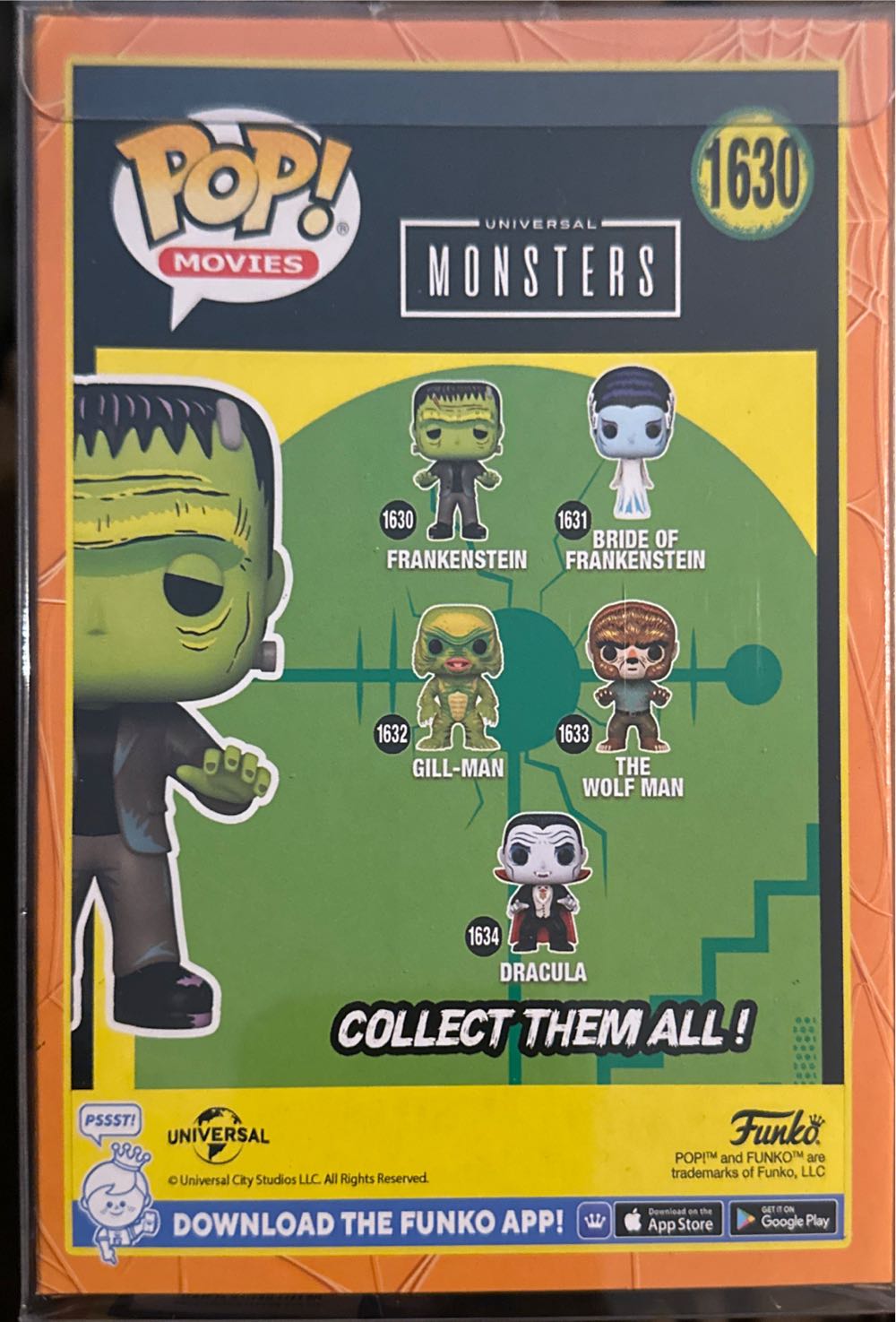 Universal Monsters Retro Frankenstein $17 - Universal Monsters vinyl figure collectible - Main Image 2