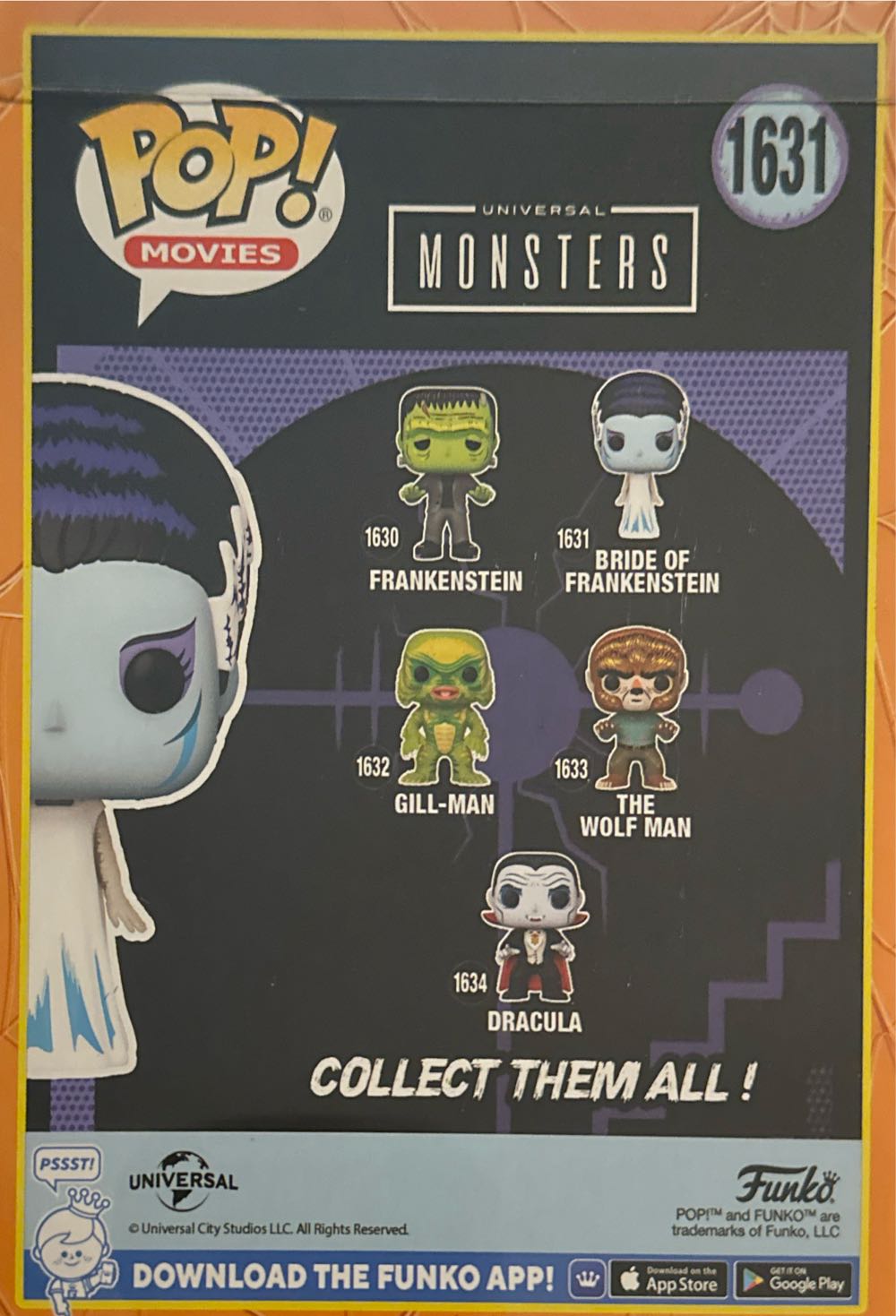 Universal Monsters Retro Bride $17 - Universal Monsters vinyl figure collectible - Main Image 2