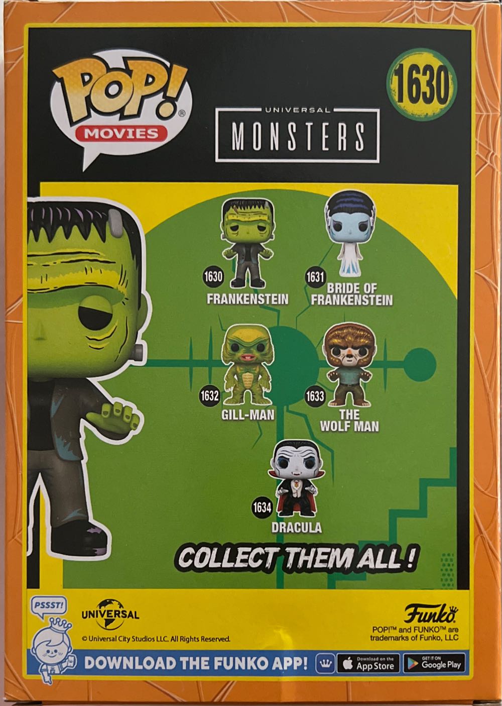 Frankenstein - Universal Monsters vinyl figure collectible [Barcode 889698809979] - Main Image 2