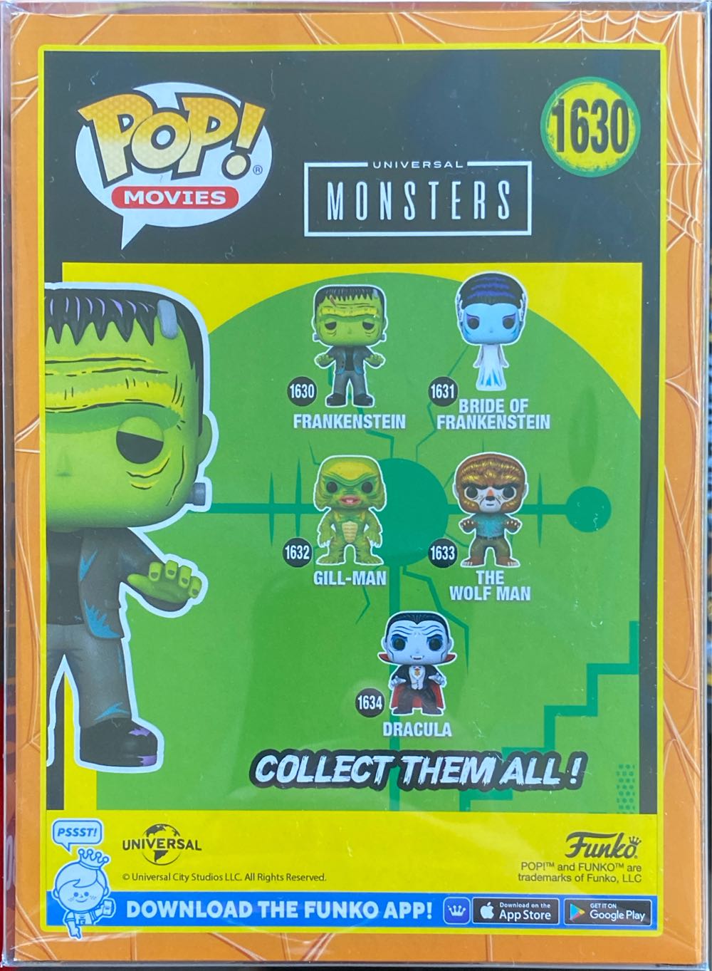 Frankenstein - Universal Monsters vinyl figure collectible [Barcode 889698809979] - Main Image 3