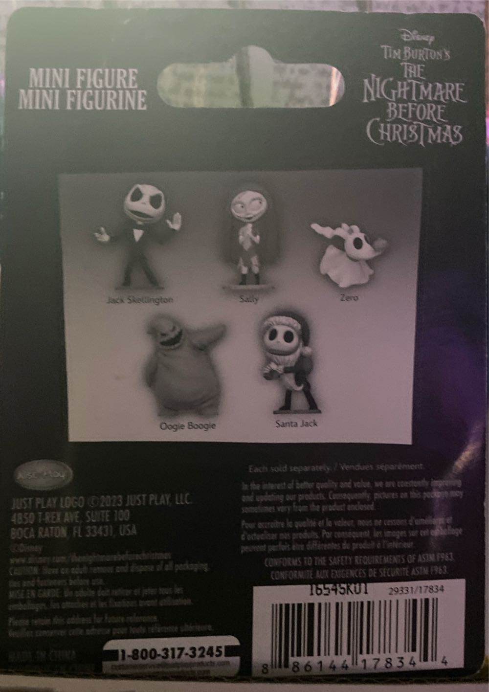 Nightmare Before Christmas New Mini  vinyl figure collectible [Barcode 886144178344] - Main Image 2