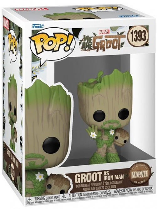 Groot as Iron Man - Guardians of the Galaxy vinyl figure collectible [Barcode 889698795166] - Main Image 2