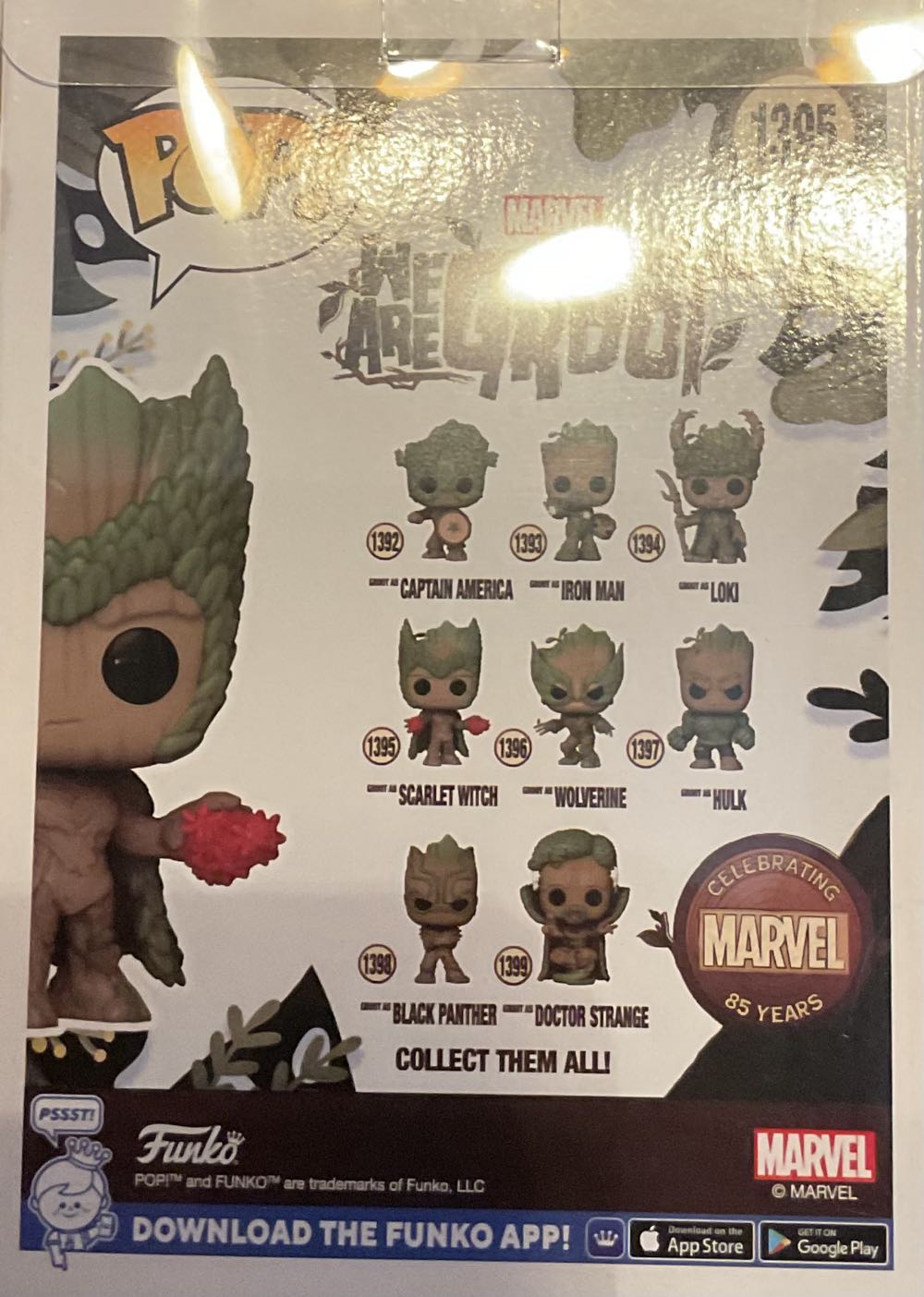 Groot As Scarlet Witch - Guardians of the Galaxy vinyl figure collectible [Barcode 889698795180] - Main Image 3