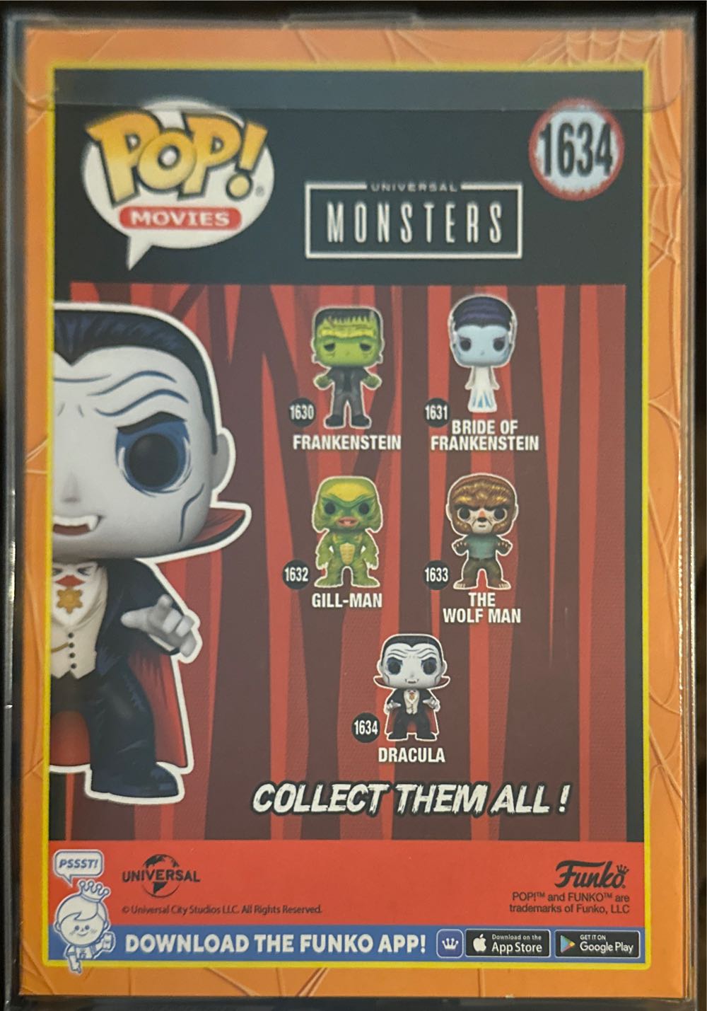 Universal Monsters Retro Dracula $17 - Universal Monsters vinyl figure collectible - Main Image 2