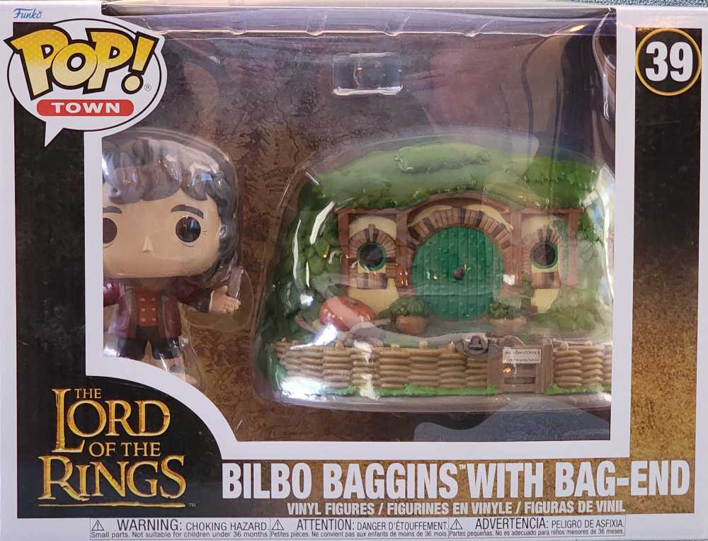 Bilbo Baggins With Bag-End - The Lord of the Rings vinyl figure collectible - Main Image 2
