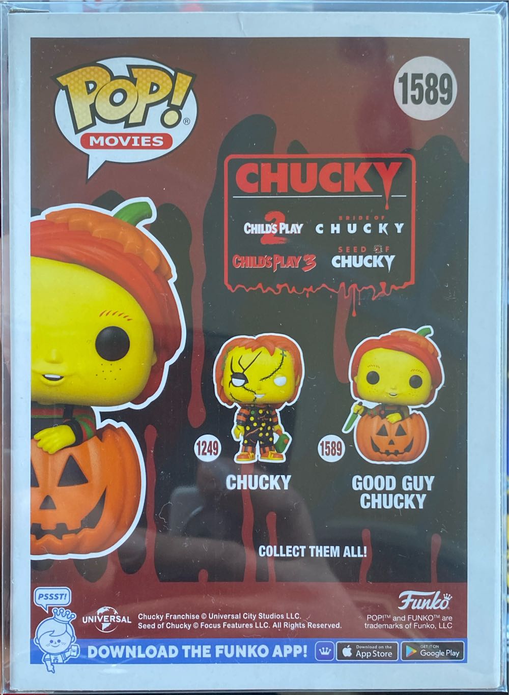 Funko: Chucky <In Pumpkin> - Chucky vinyl figure collectible [Barcode 889698809993] - Main Image 3
