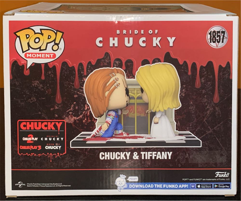 Chucky & Tiffany - Child’s Play vinyl figure collectible [Barcode 889698816922] - Main Image 3