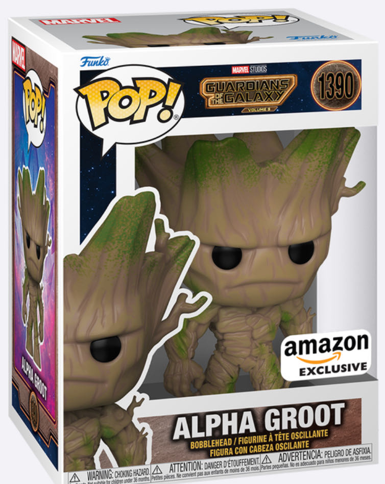 Alpha Groot - Guardians of the Galaxy vinyl figure collectible [Barcode 889698821414] - Main Image 2