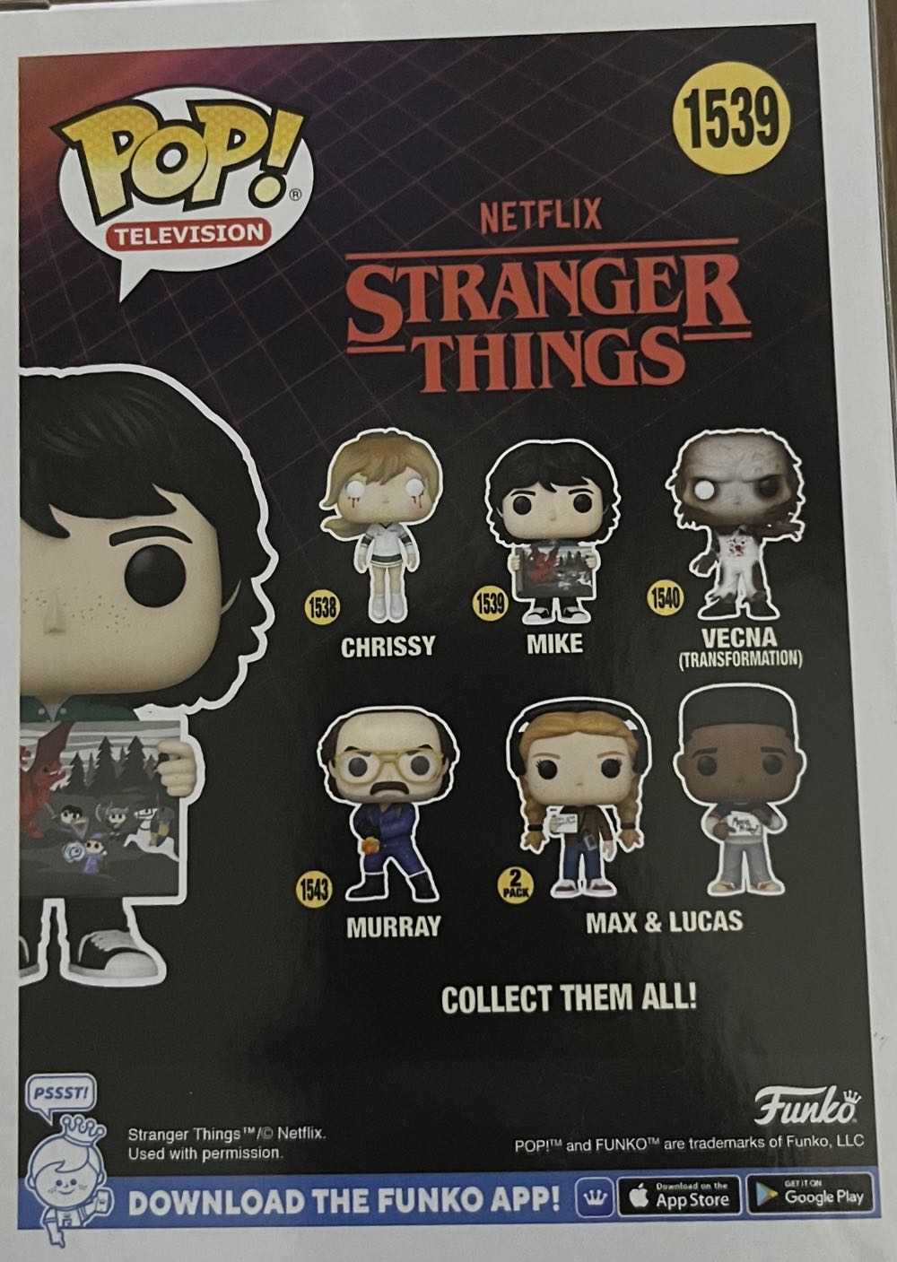 Mike - Stranger Things vinyl figure collectible [Barcode 889698801379] - Main Image 4