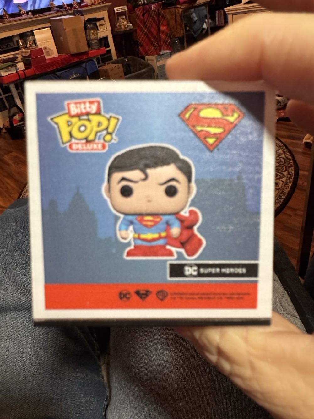 Bitty Pop Deluxe: Superman - DC Comics vinyl figure collectible [Barcode 889698812993] - Main Image 3