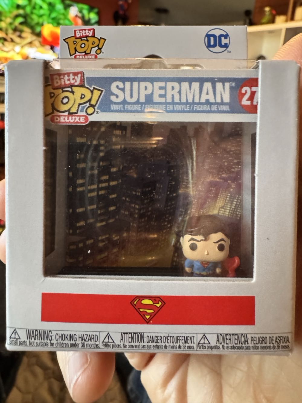 Bitty Pop Deluxe: Superman - DC Comics vinyl figure collectible [Barcode 889698812993] - Main Image 4