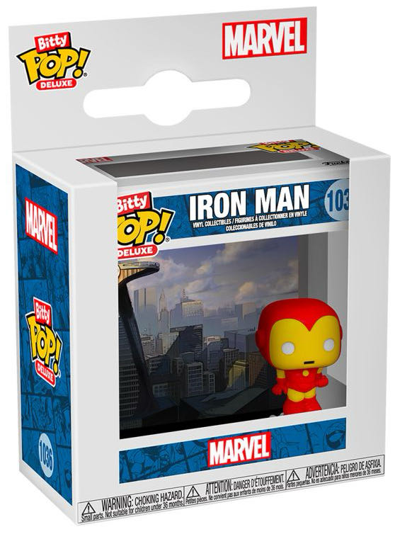 Mini Iron Man - Marvel Universe vinyl figure collectible [Barcode 889698813013] - Main Image 2