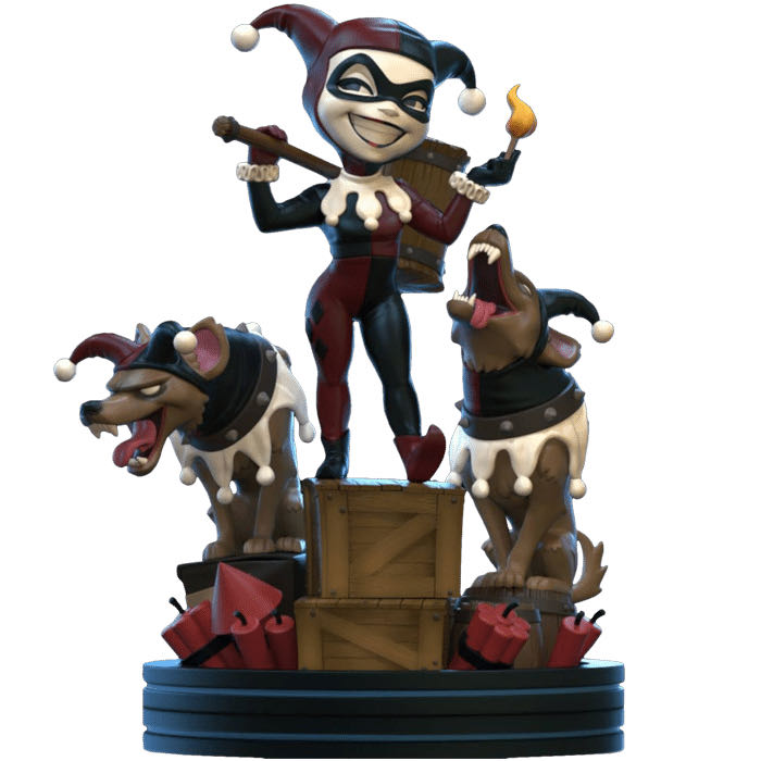 DC’s Comics Harley Quinn Q-Fig Remastered - 13cm  vinyl figure collectible - Main Image 2