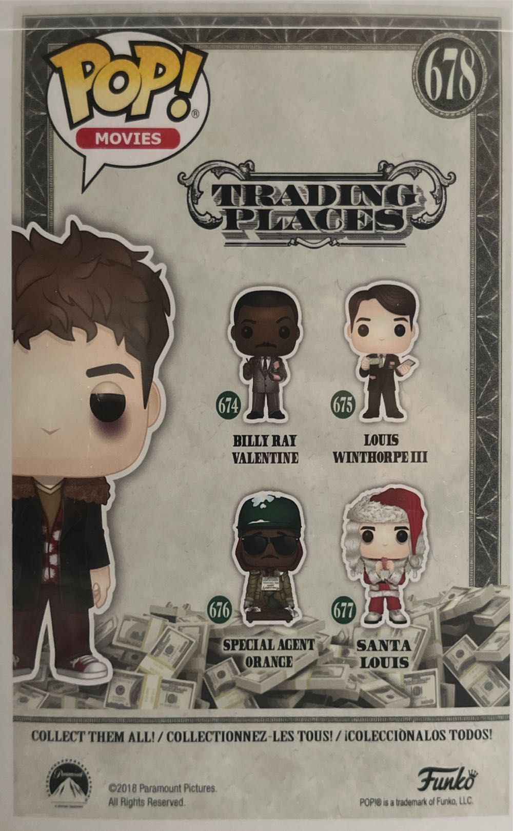 Trading Places:  678 Louis Winthorpe lll  vinyl figure collectible [Barcode 889698348911] - Main Image 2